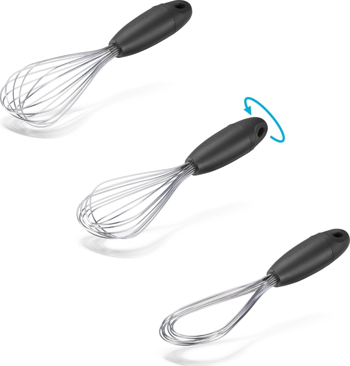 Dreamfarm Mini Flisk piskeris 23cm, sort