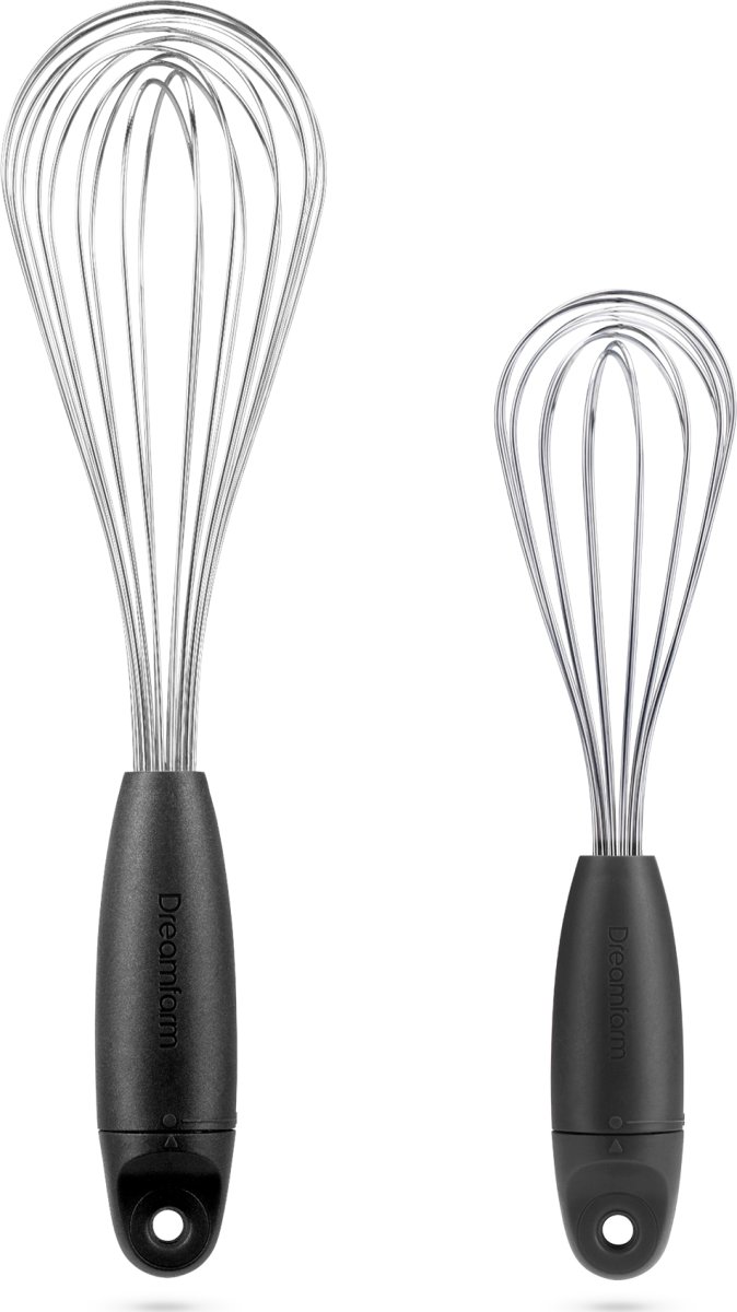 Dreamfarm Mini Flisk piskeris 23cm, sort