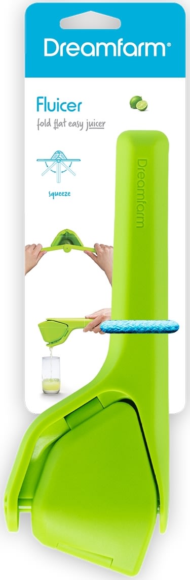 Dreamfarm Fluicer limepresser, 23cm, grøn
