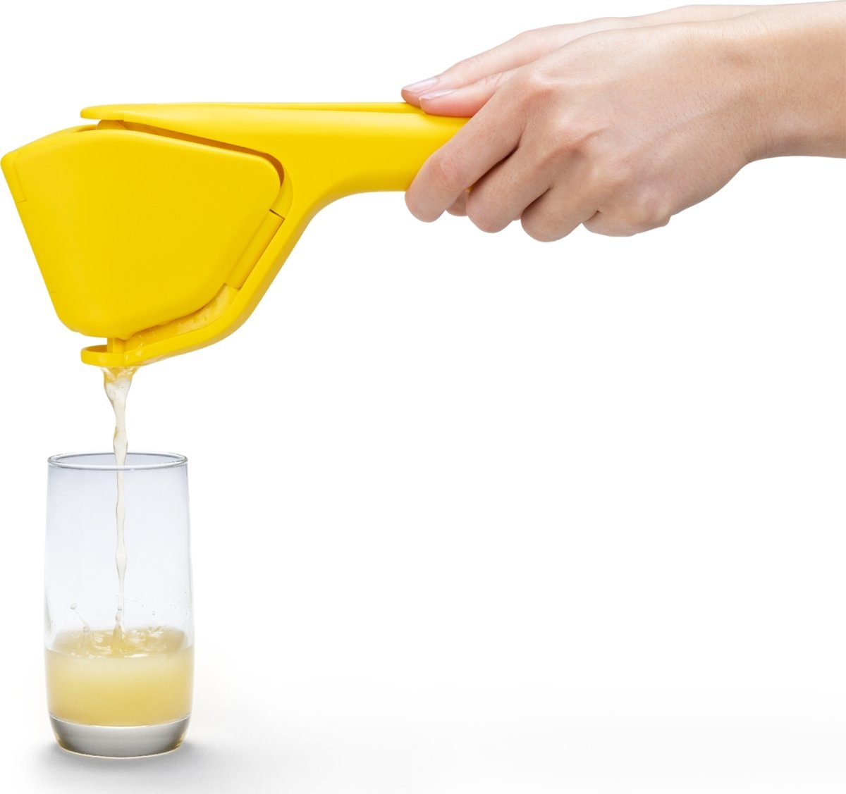 Dreamfarm Fluicer citronpresser, 25cm, gul