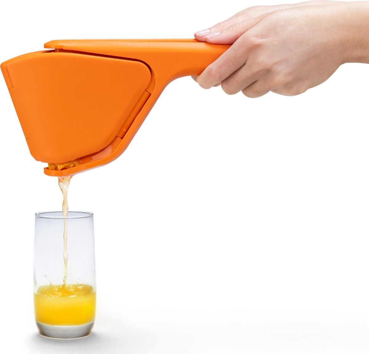 Dreamfarm Fluicer appelsinpresser, 28,2cm, orange