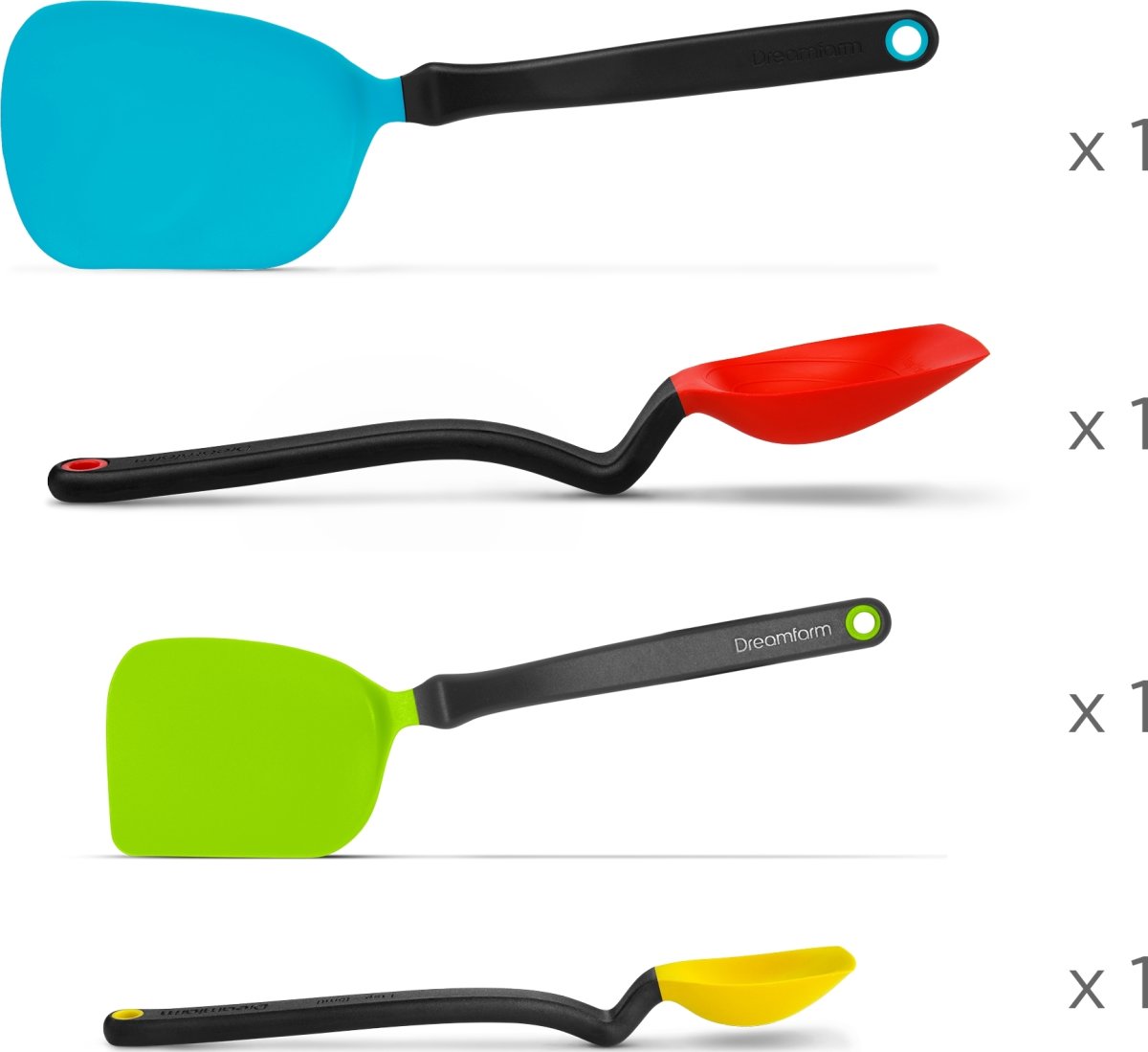 Dreamfarm Essentials ske- og paletsæt, 4 dele