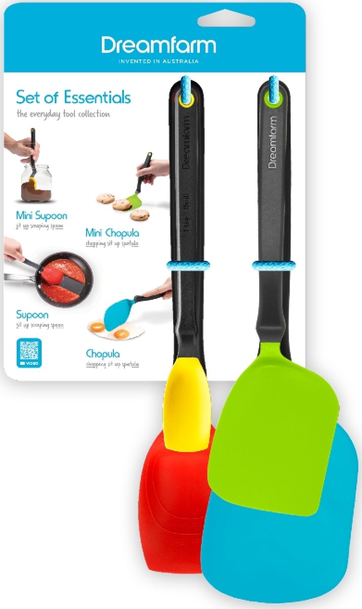 Dreamfarm Essentials ske- og paletsæt, 4 dele
