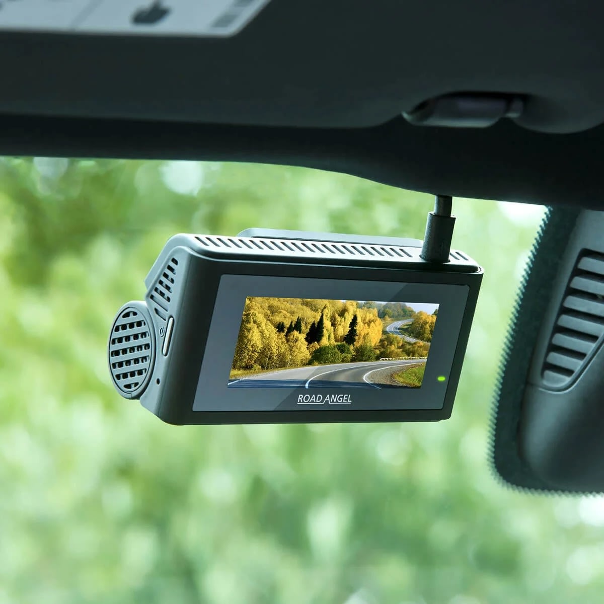 Road Angel Dash Cam bilkamera 4K Single med GPS