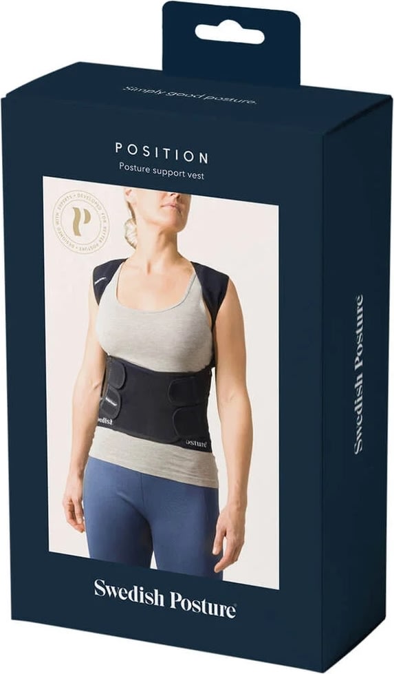 Swedish Posture kropsholder Vest, M