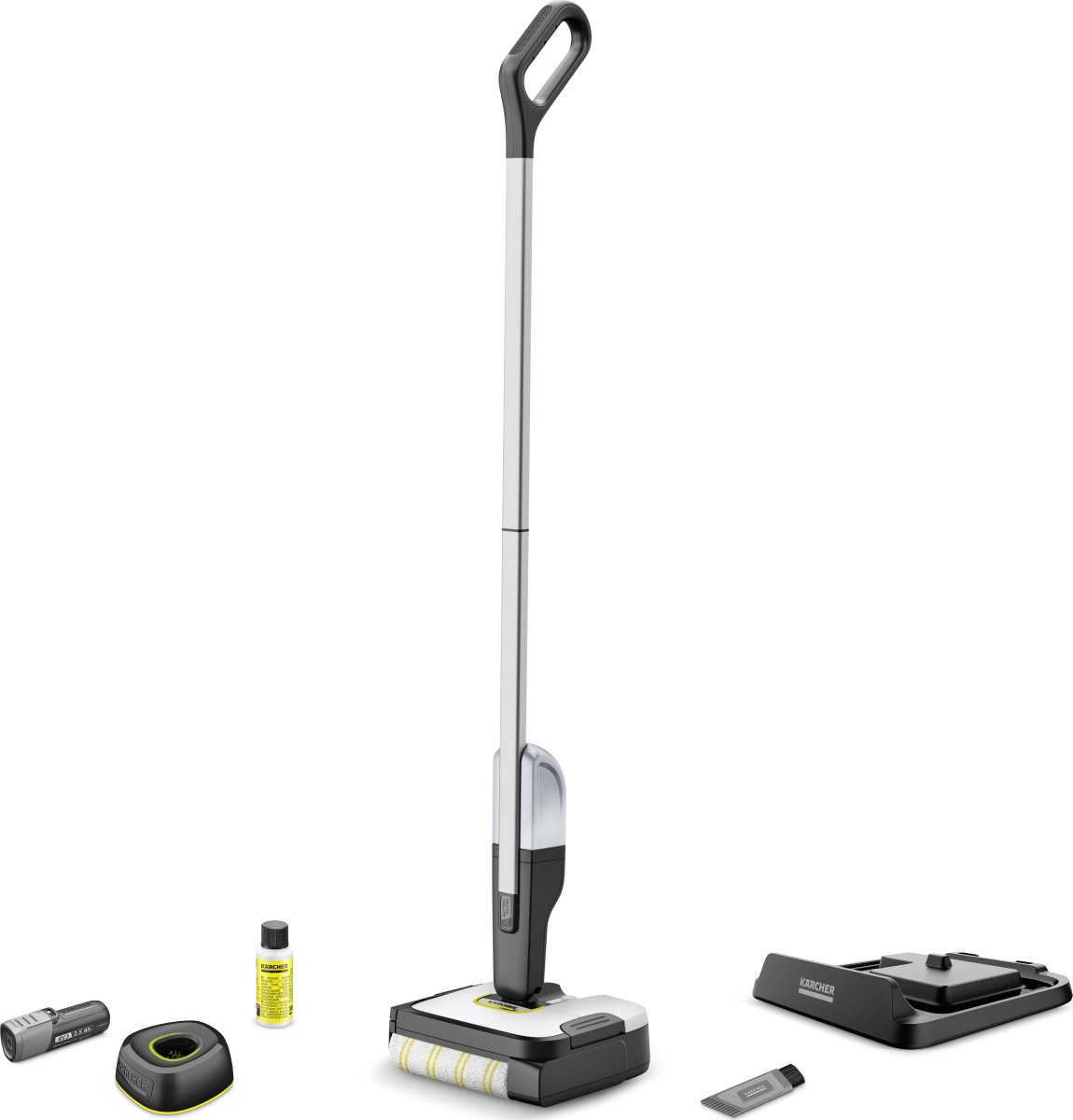 DEMO: Kärcher Gulvvasker FC 2-4, ruller, batteri