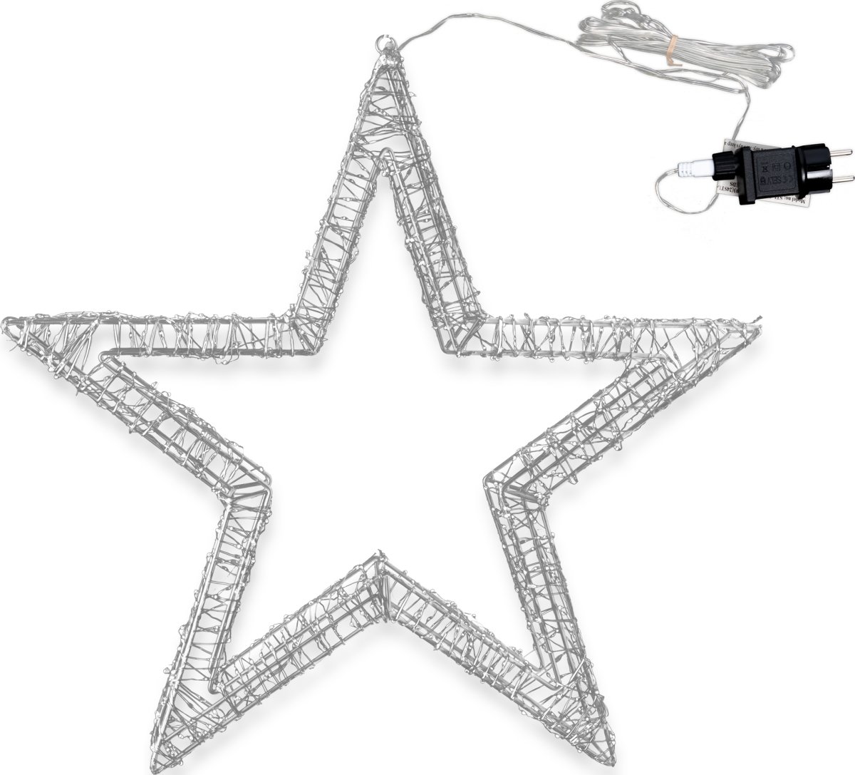 Lysstjerne LED, Ø50 cm, metal