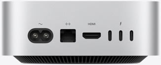 Apple Mac Mini 2024 M4 PC, 256GB, sølv