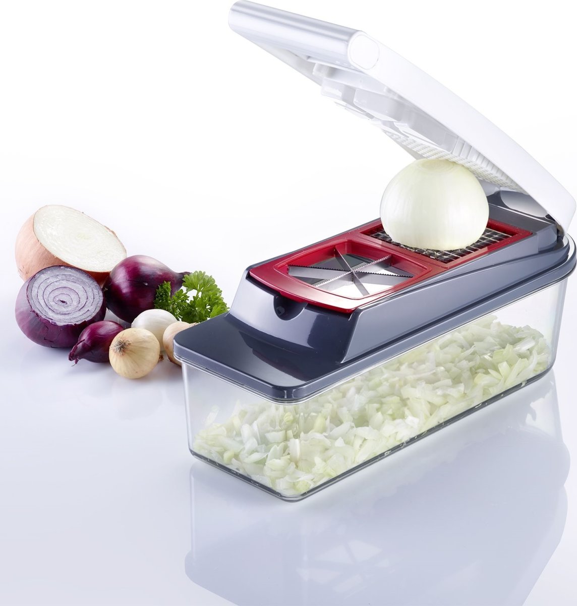 Westmark Rivejernsboks Multi Dicer, 12 dele
