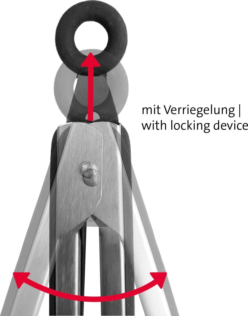 Westmark Buffettang, silikone/stål, 25,5cm