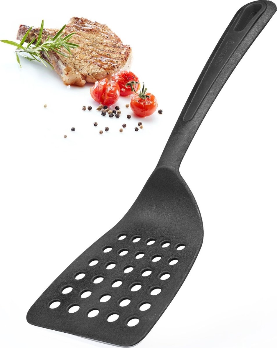 Westmark Palet med huller bred Gentle, sort, 31cm