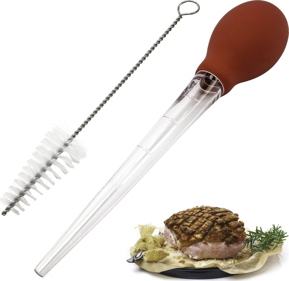 Westmark Køkkenpipette inkl. Børste, plast, 28cm