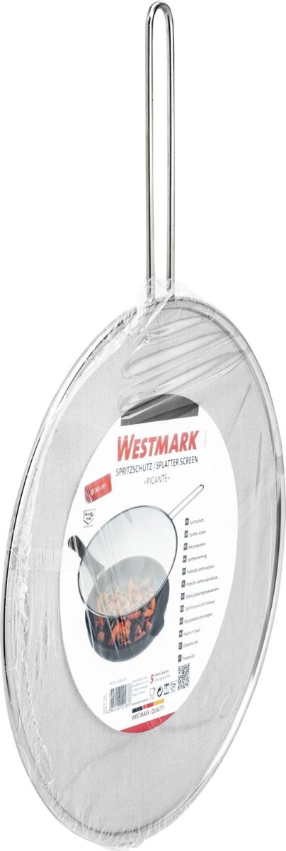 Westmark Stænklåg, stål, 30cm
