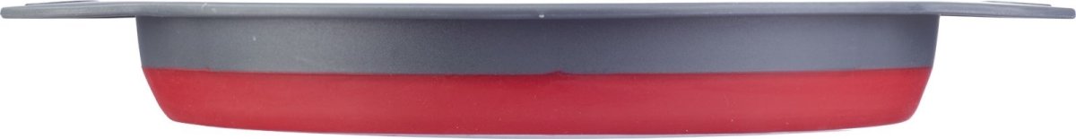 Westmark Dørslag foldbart, plast, grå/rød, Ø22cm