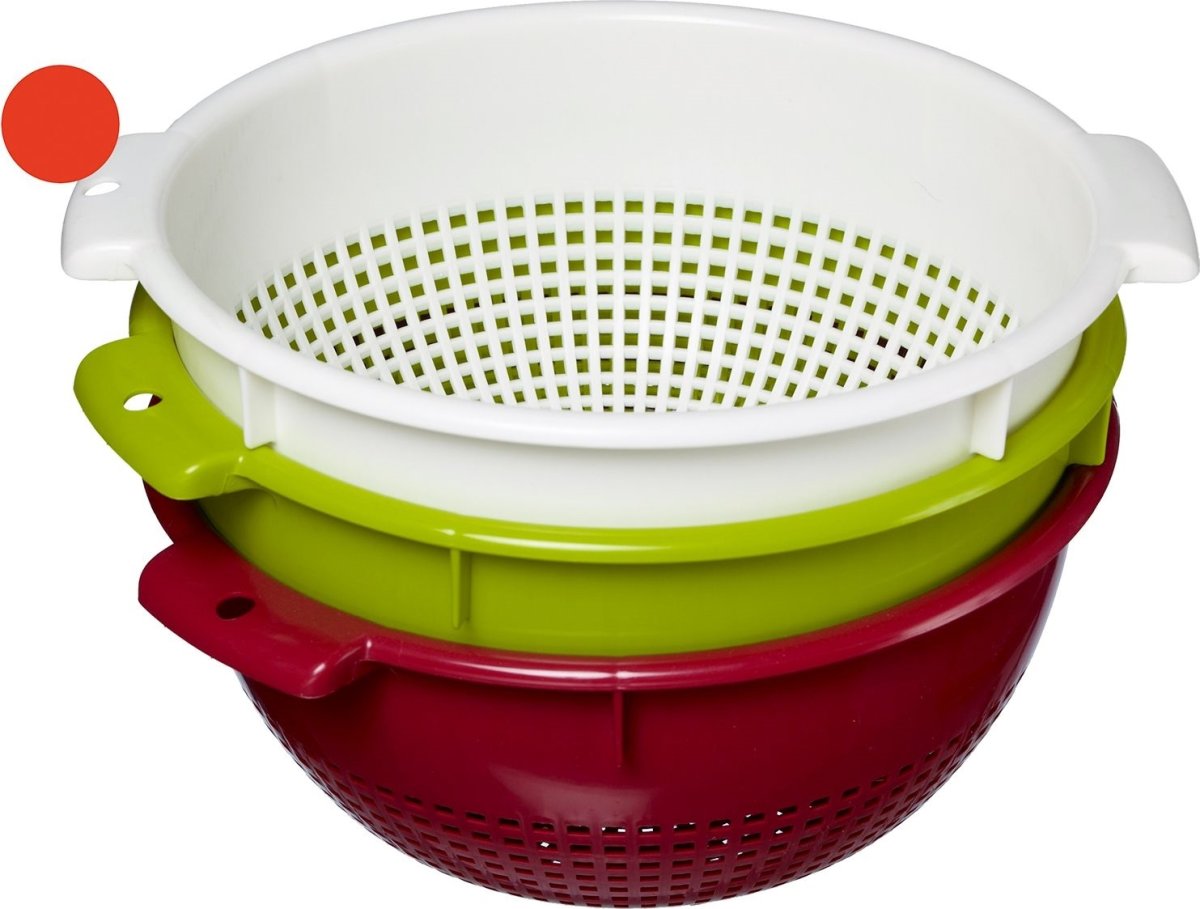 Westmark Dørslag, plast, hvid, Ø24cm