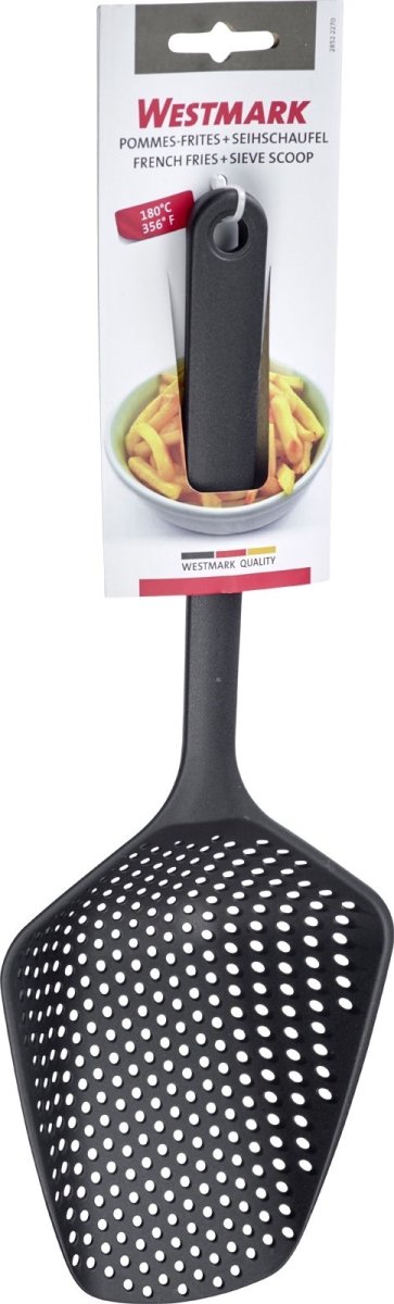 Westmark Pommes Frites ske, plast, sort, 34,5cm