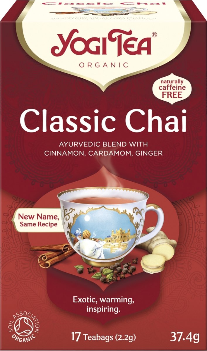 Yogi Tea Classic Chai te, 17 breve