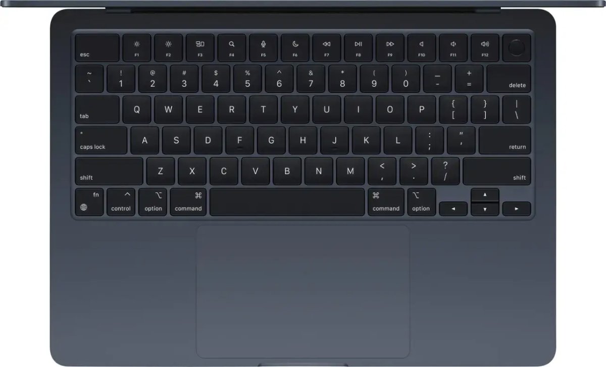 Apple MacBook Air M3 13", 24GB, 512GB, midnat