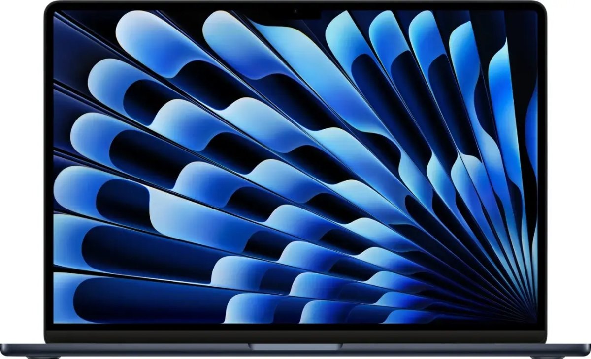 Apple MacBook Air M3 15", 16GB, 256GB, midnat