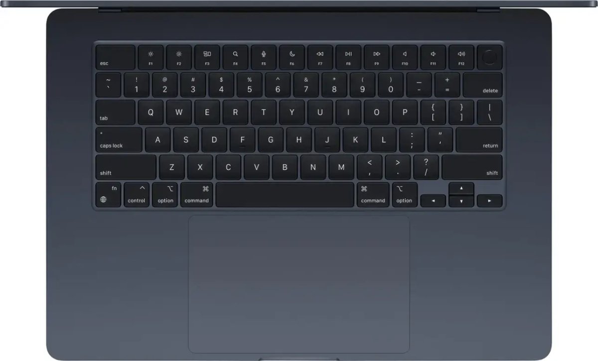 Apple MacBook Air M3 15", 16GB, 256GB, midnat