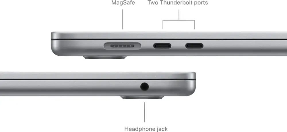 Apple MacBook Air M3 15", 24GB, 512GB, space grey