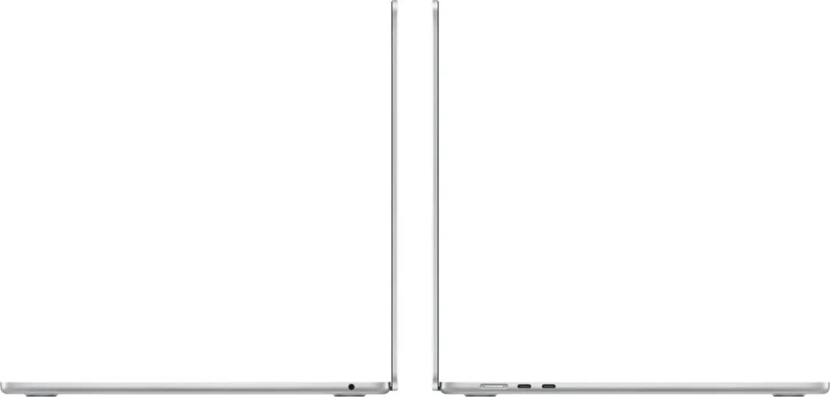 Apple MacBook Air M3 15", 16GB, 256GB, sølv
