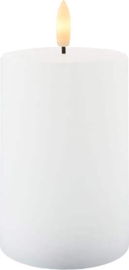 Sirius Sille LED Lys, Genopladelig, Ø7,5/12,5 Hvid