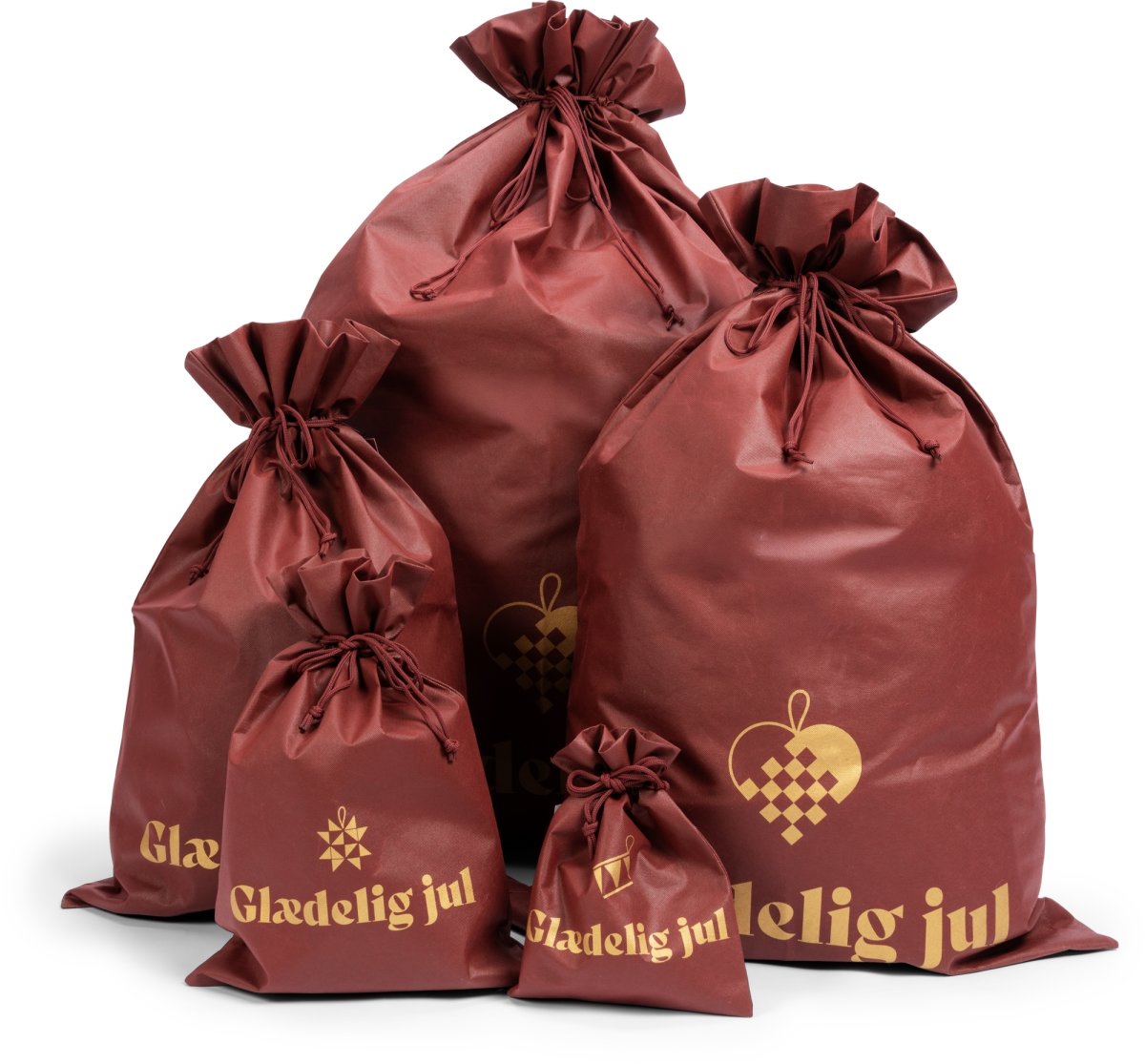 Julegavesæk Medium Bred H100 x B60 cm