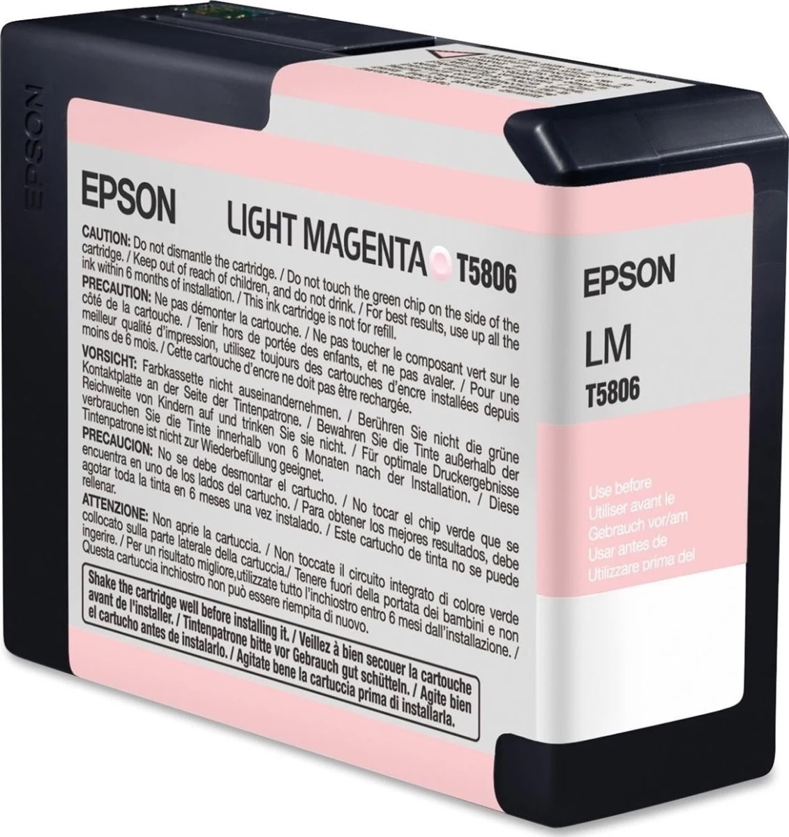 Epson blækpatron 25ml, lys magenta