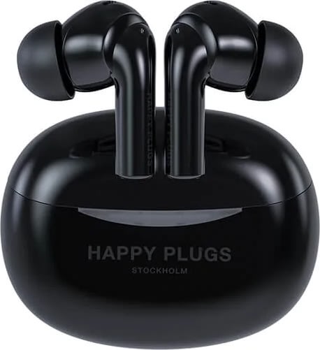 Happy Plugs Høretelefoner, trådløs, sort