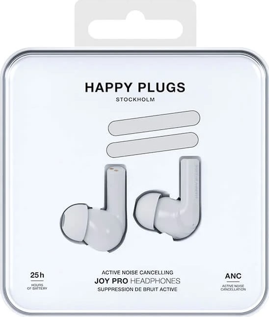 Happy Plugs Høretelefoner, trådløst, sort