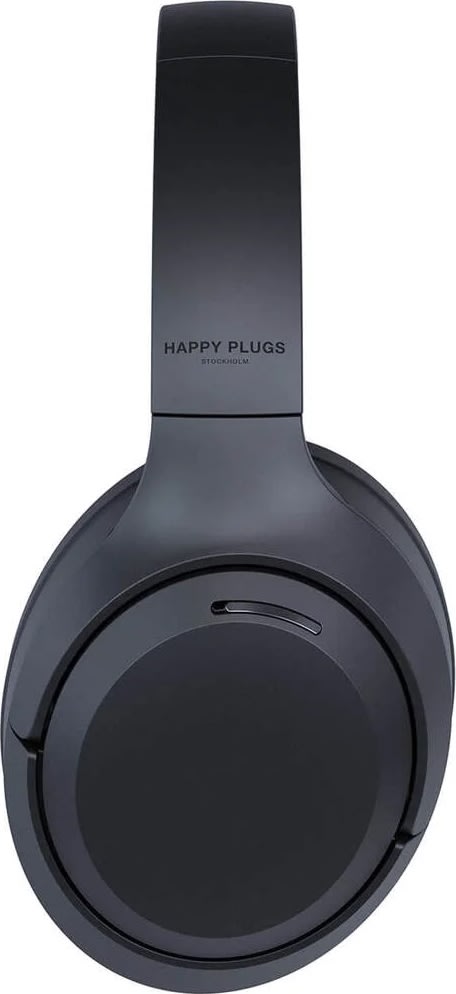 Happy Plugs Hovedtelefon, trådløs, sort