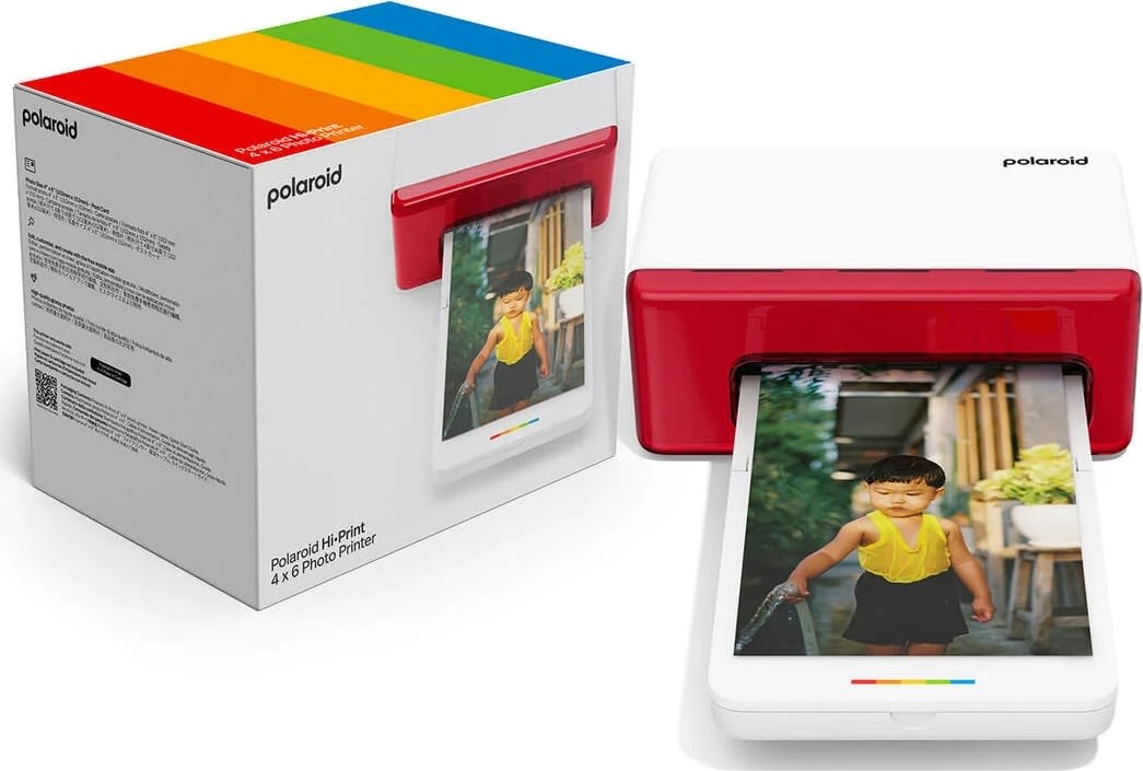 Polaroid Printer HiPrint 4x6, hvid