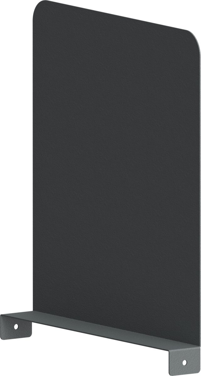 Hyldeopdeler til arbejdsbord, grå, 400x360 mm.