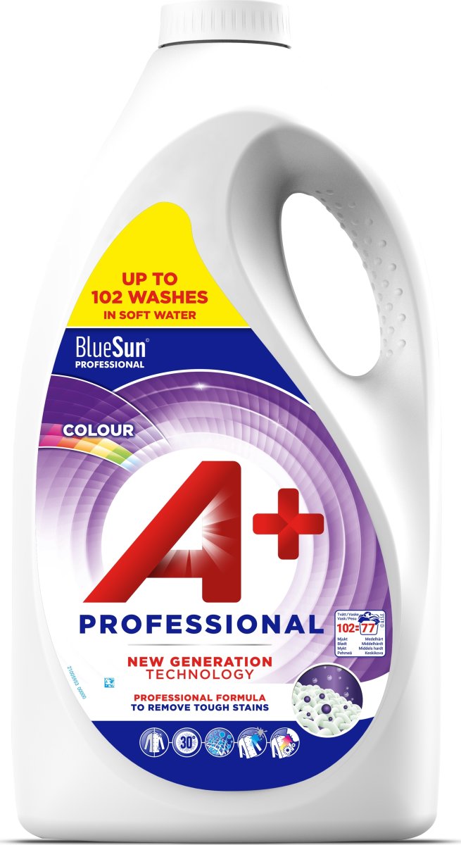 A+ Prof. Flydende Vaskemiddel | Colour | 4,62 L