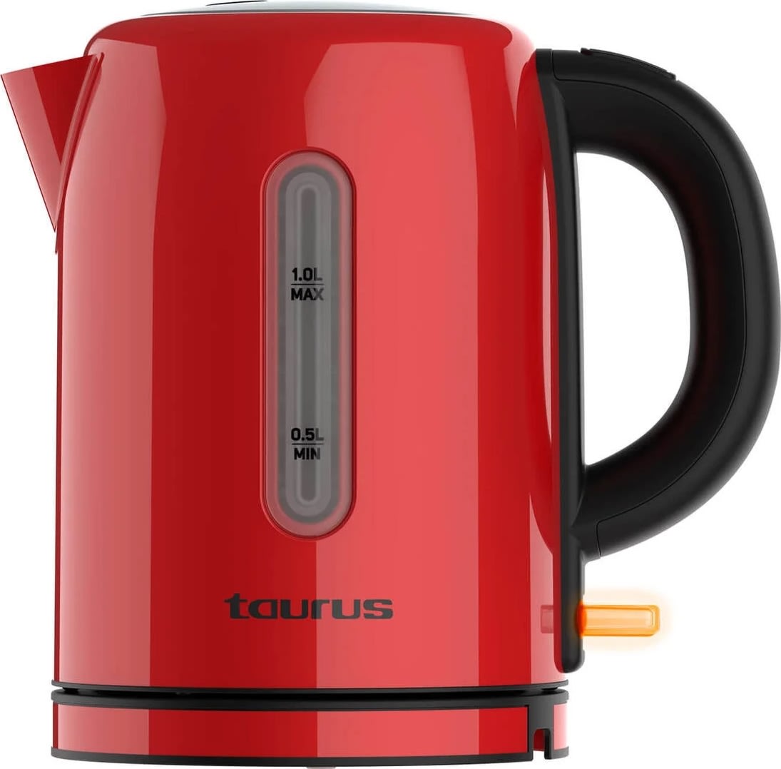 Taurus Elkedel 2400W Vintage, Rød, 1L
