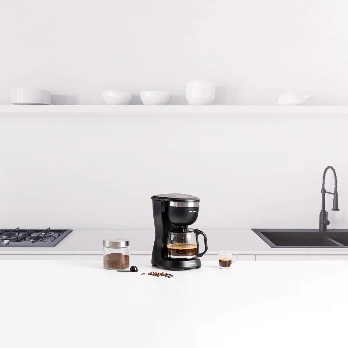 Taurus Kaffemaskine Verona 12, Sort