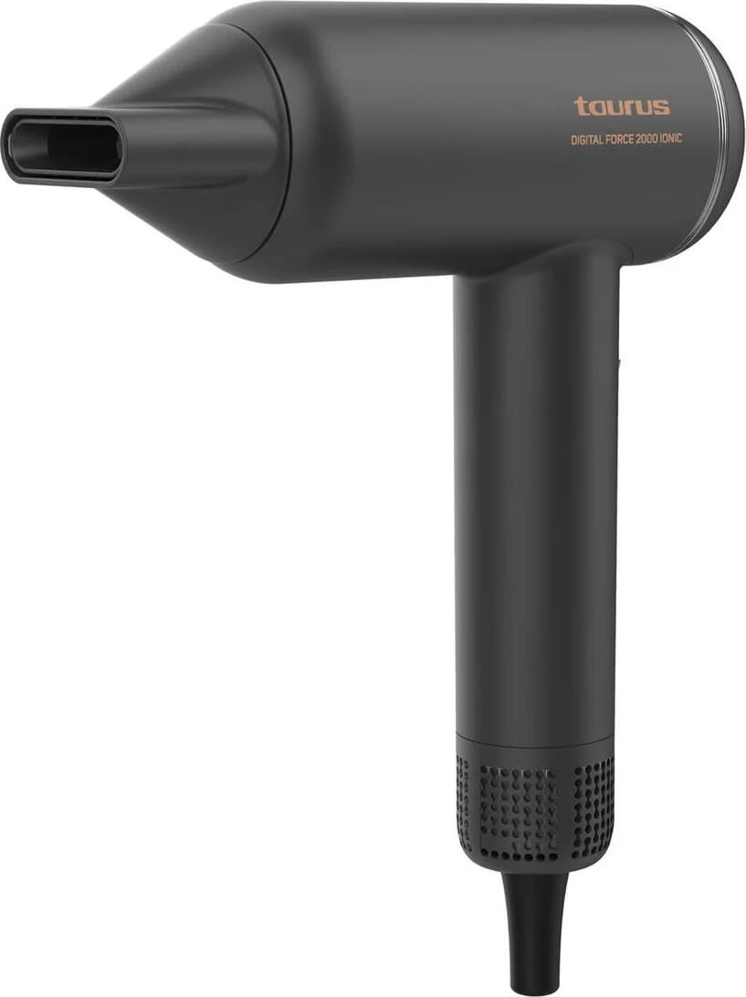Taurus Hårtørrer Digital Force 2000 Ionic, sort