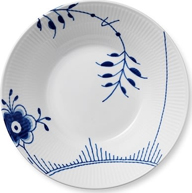 Royal Copenhagen Blå Mega Dyb Tallerken 24 cm