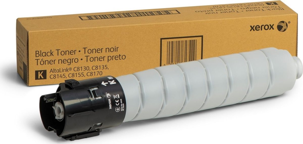 Xerox AltaLink C8130 lasertoner, sort/hvid