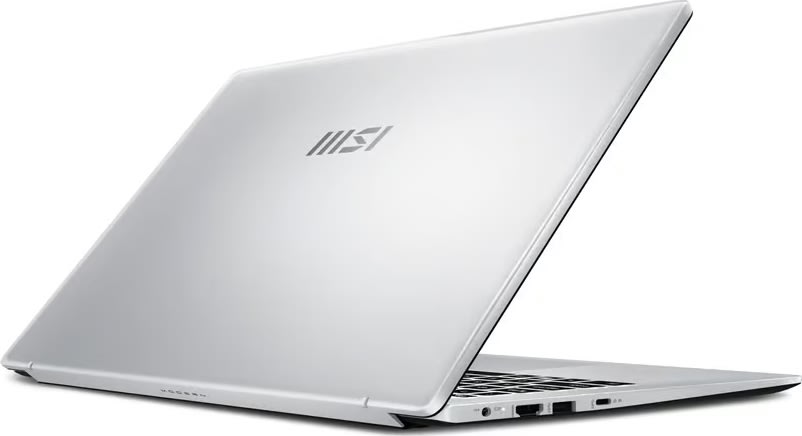 MSI Modern 15 15,6" bærbar computer, sølv