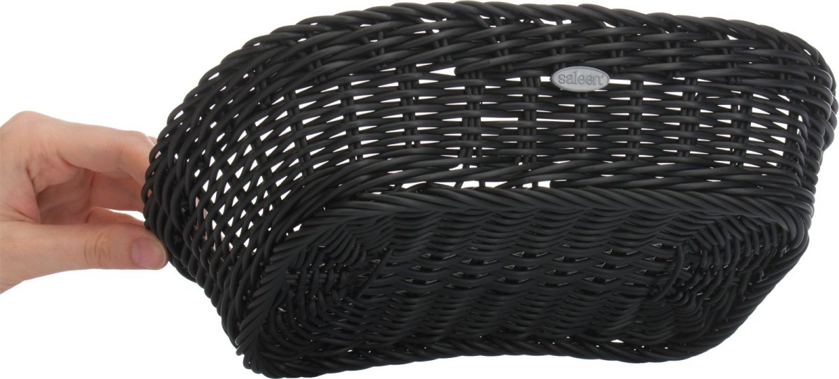 Westmark Saleen Brødkurv sort, 26,5x19x7 cm