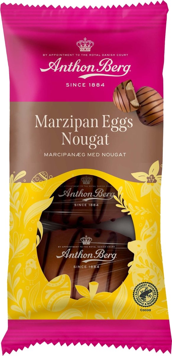 Anthon Berg Marcipanæg med nougat, 3 stk
