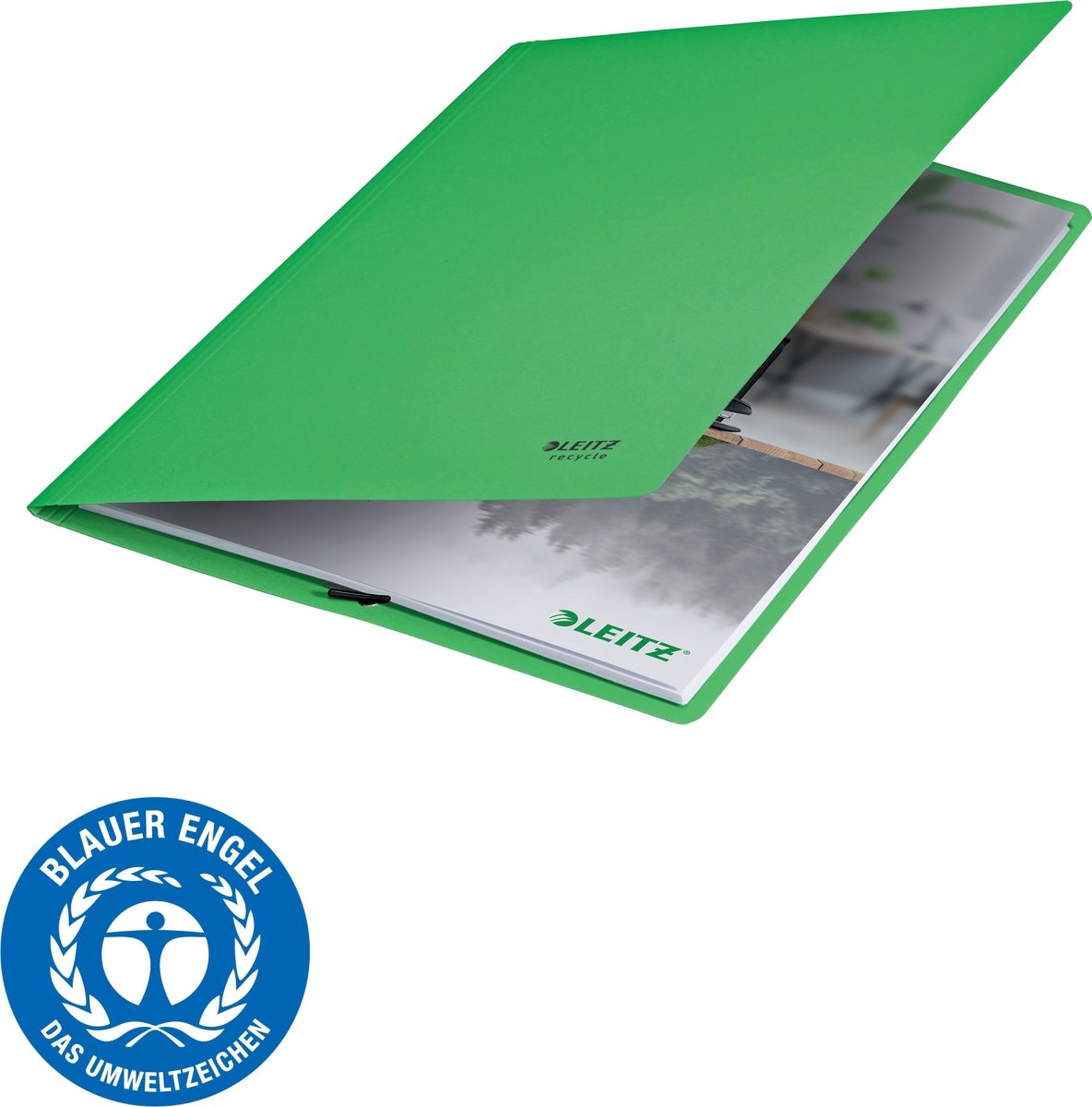 Leitz Recycle Elastikmappe | A4 | Grøn