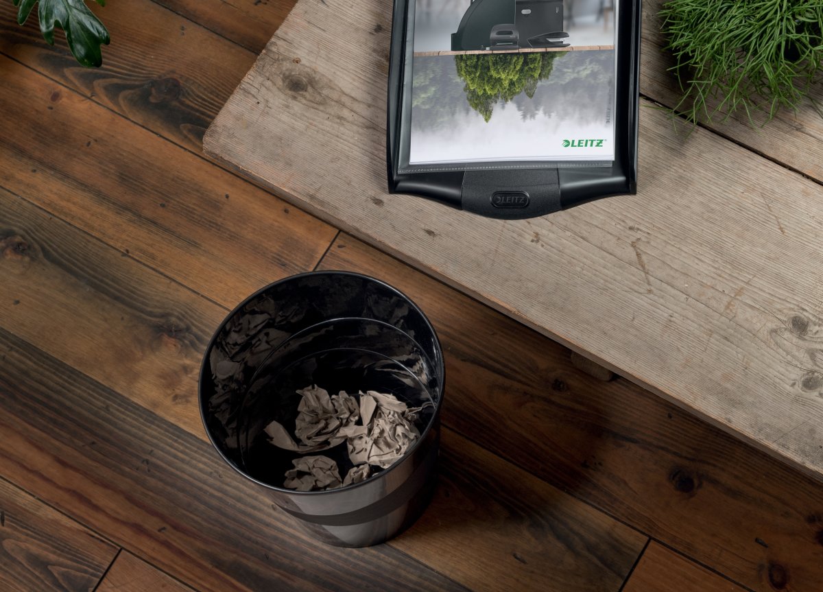 Leitz Recycle Papirkurv | 15 liter | Sort