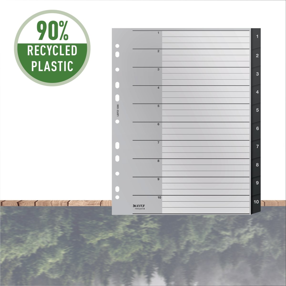 Leitz Recycle Register | A4 | PP | 1-10