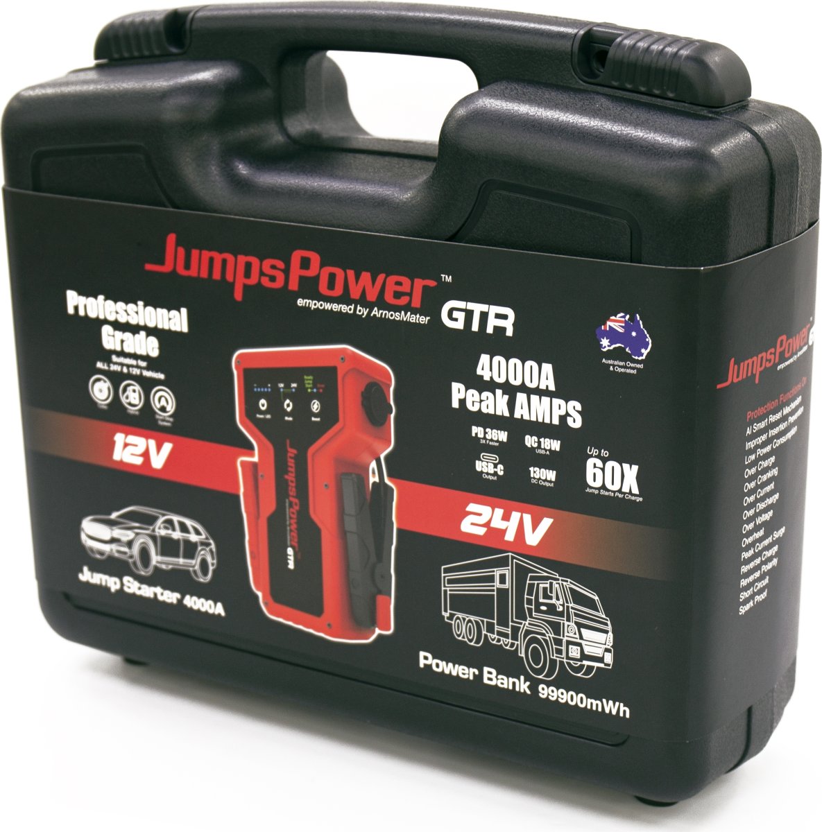 JumpsPower GTR booster 12/24V 4000A