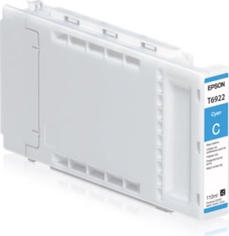 Epson blækpatron, 110 ml, cyan