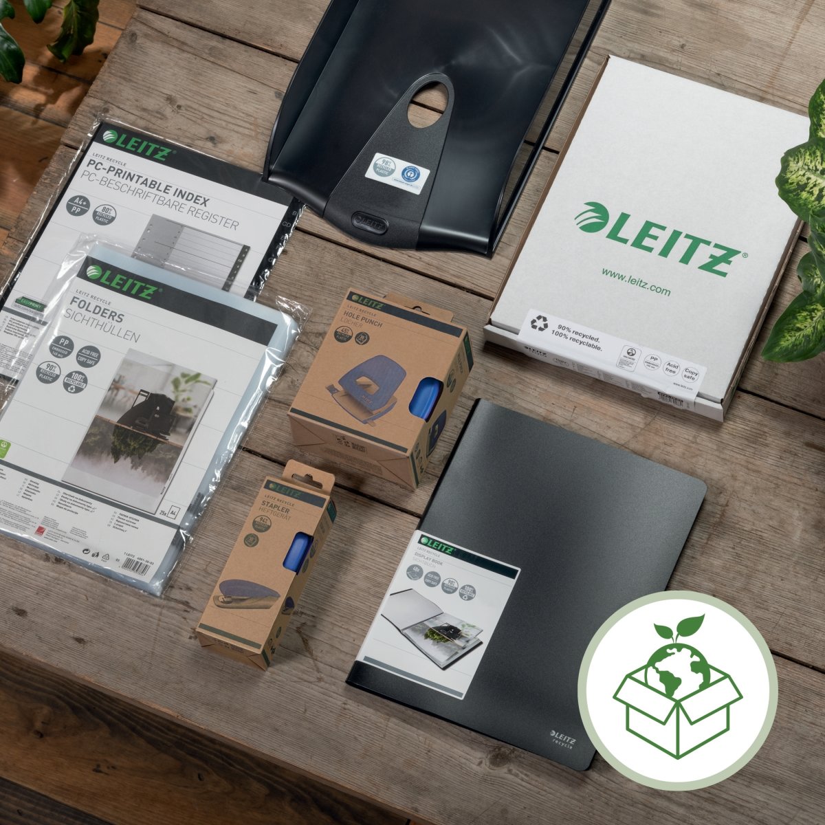 Leitz Recycle Lommer | A4 | Dispenser m. 40 stk.
