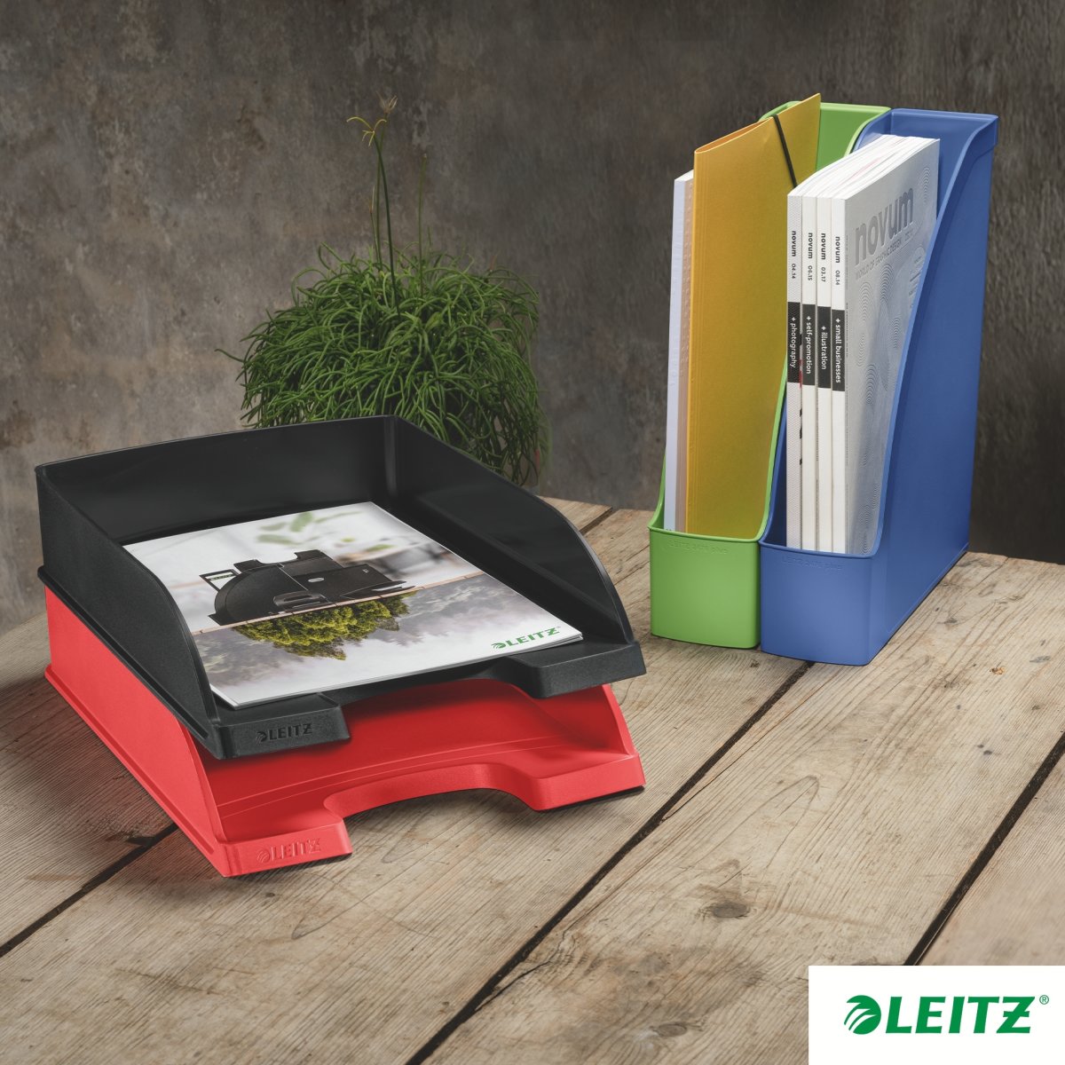 Leitz Recycle Brevbakke | Rød